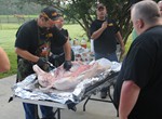 Prepping the ribs